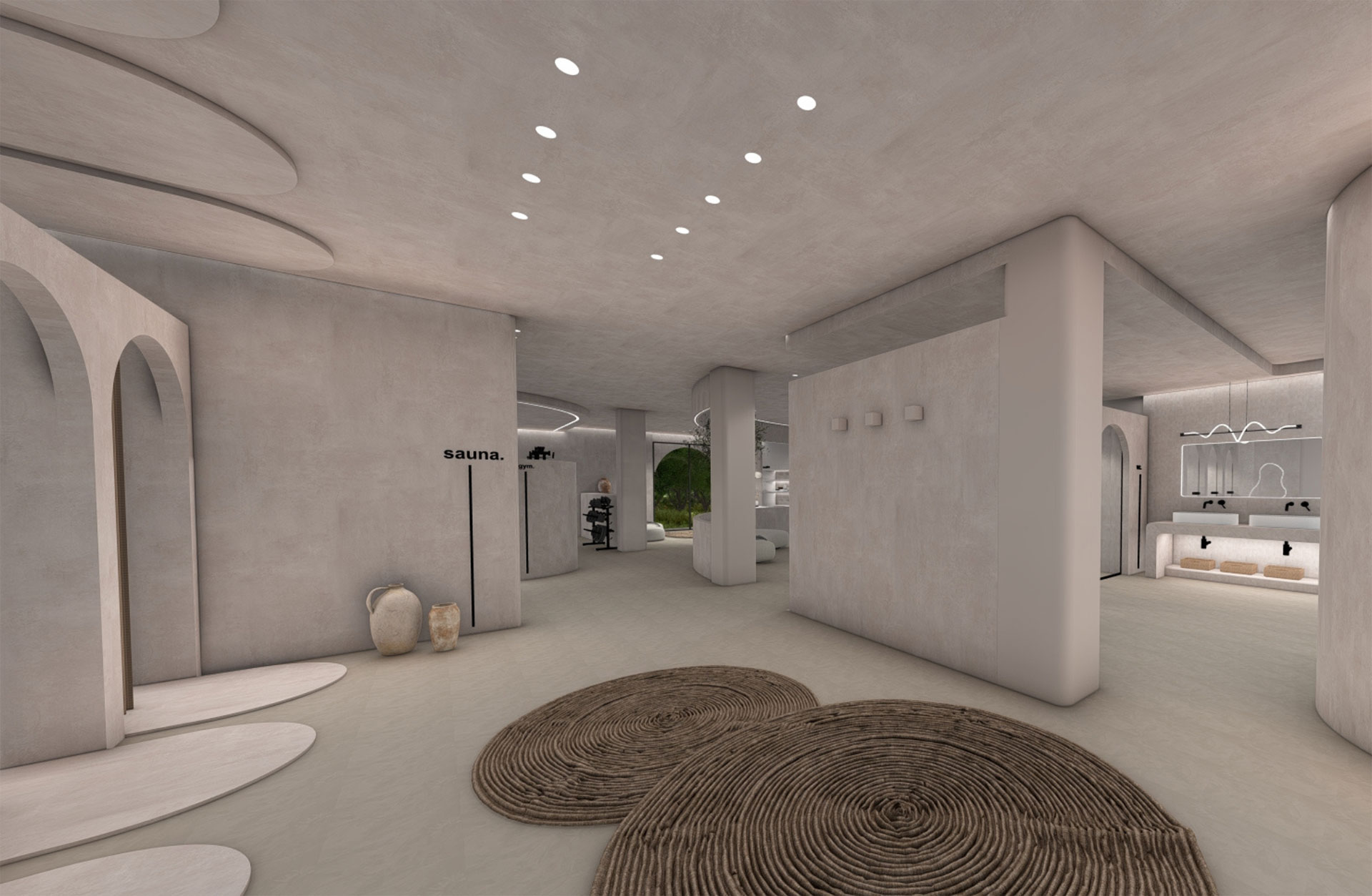 Zorbas Lifestyle Hotel Spa hallway