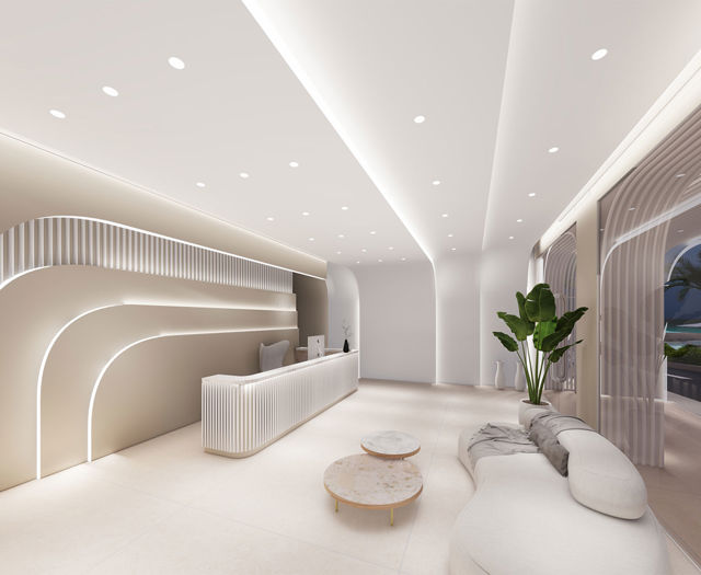 Zorbas Lifestyle Hotel lobby and reception desk