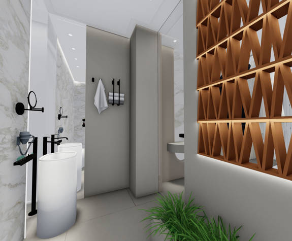 Zorbas Lifestyle Hotel Superior Double Room Jacuzzi bathroom washbasin