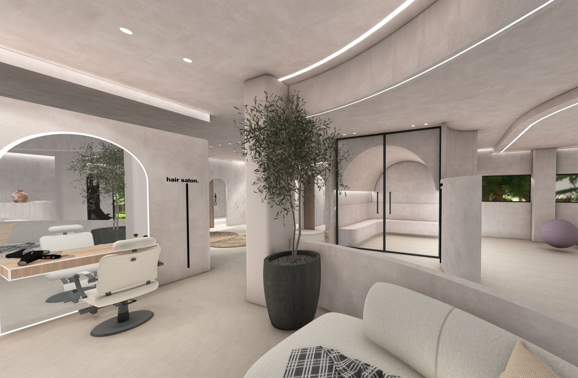 Zorbas Lifestyle Hotel Spa salon