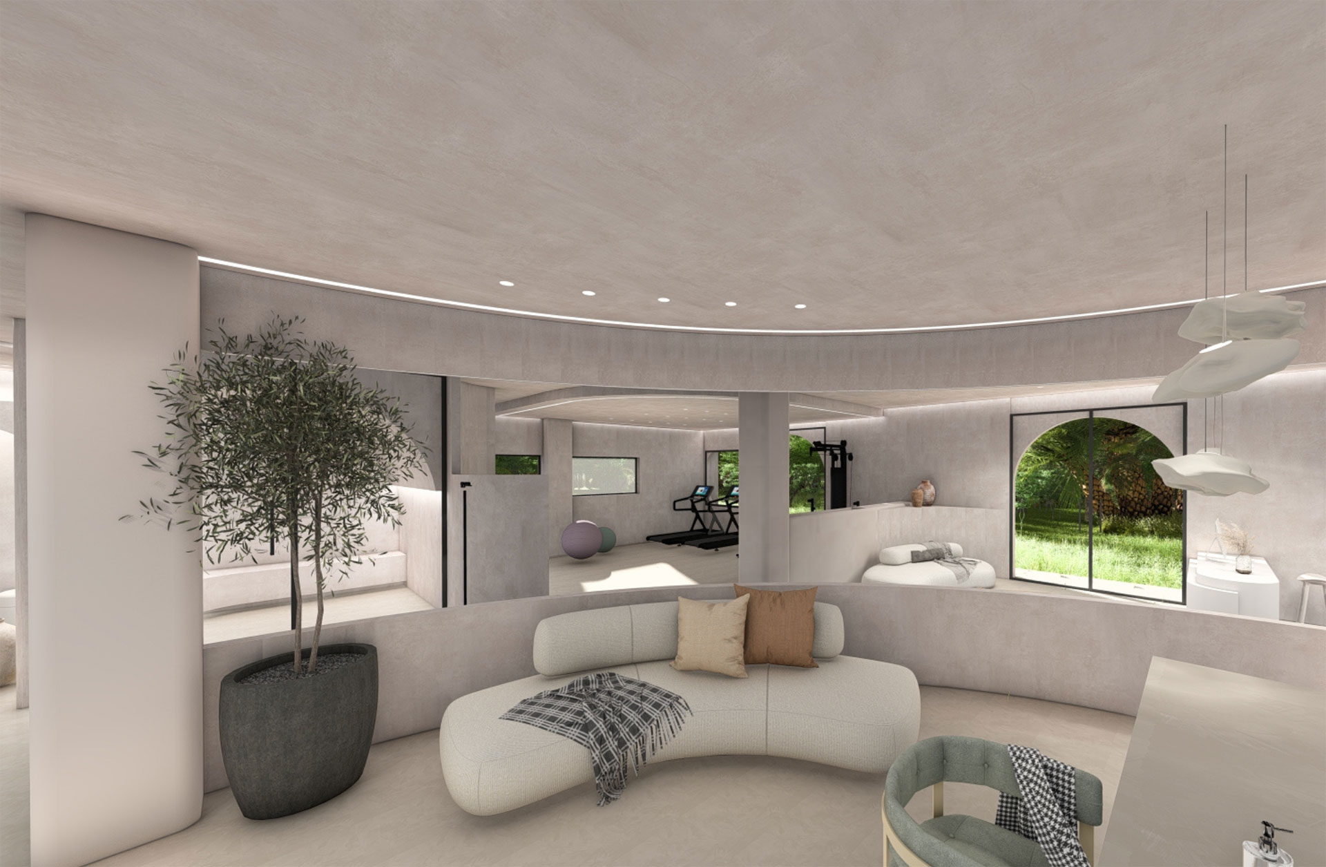 Zorbas Lifestyle Hotel Spa sitting area